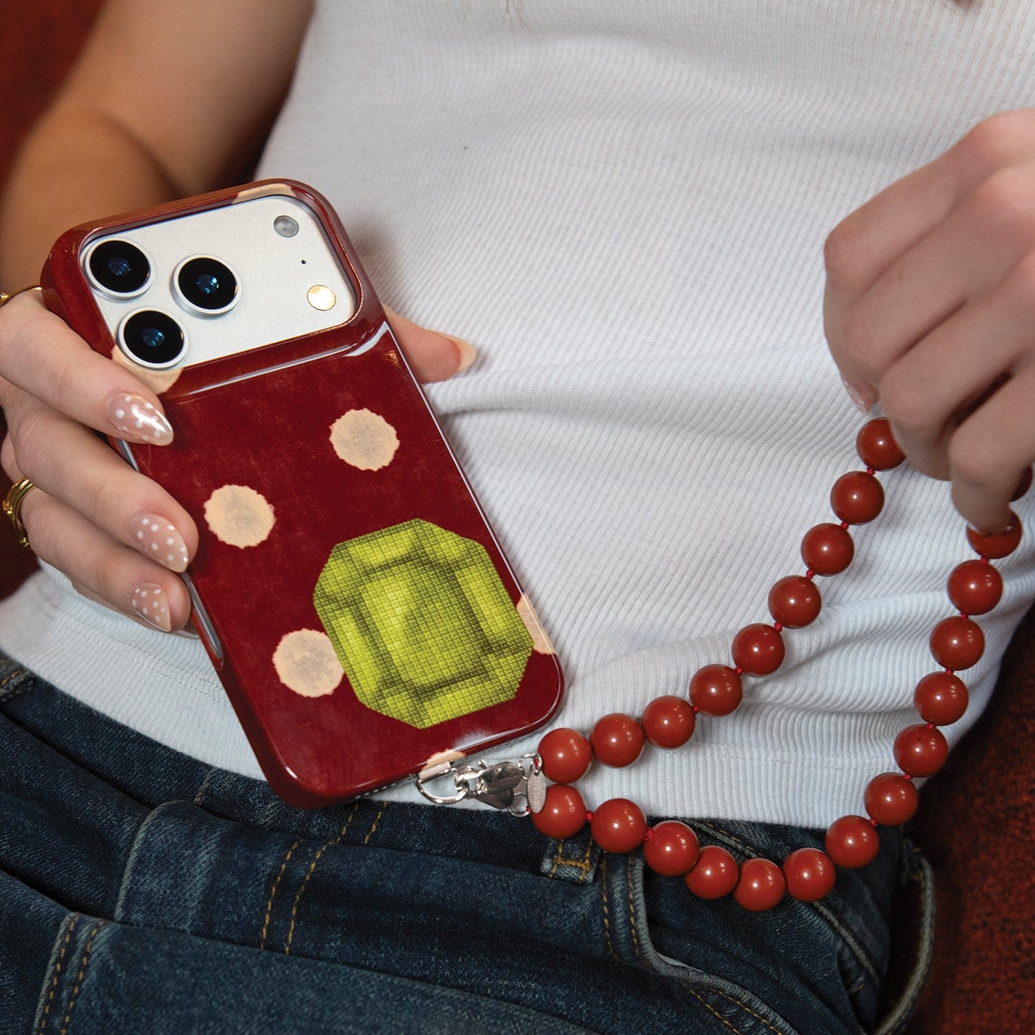 Beaded Phone Strap & Necklace - Image 5