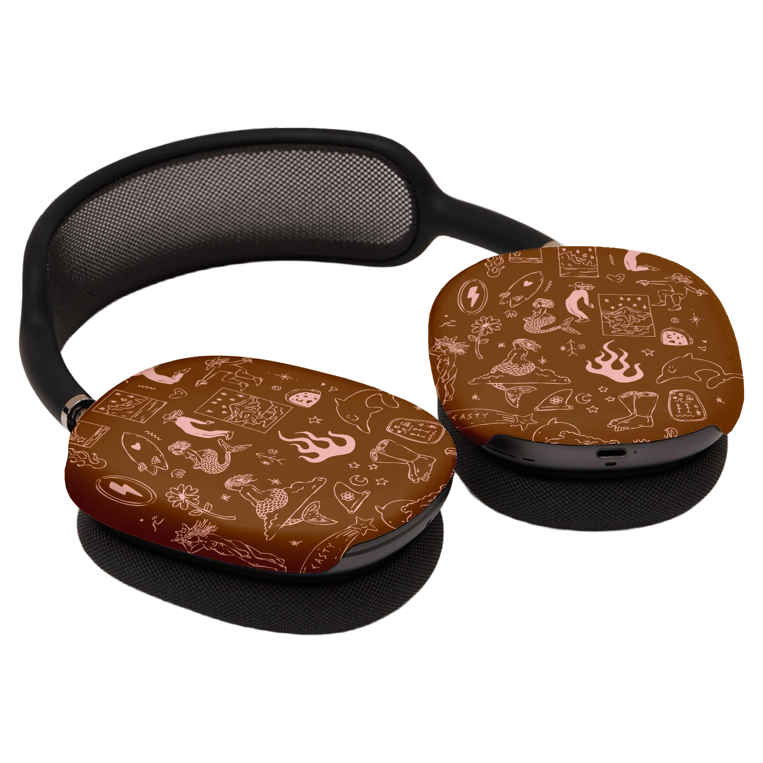 Easty Flash Brown AirPods Max Case - Image 3