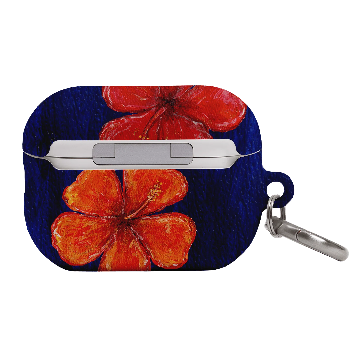 Hibiscus Flower Deep Blue AirPods Pro Case - Image 7