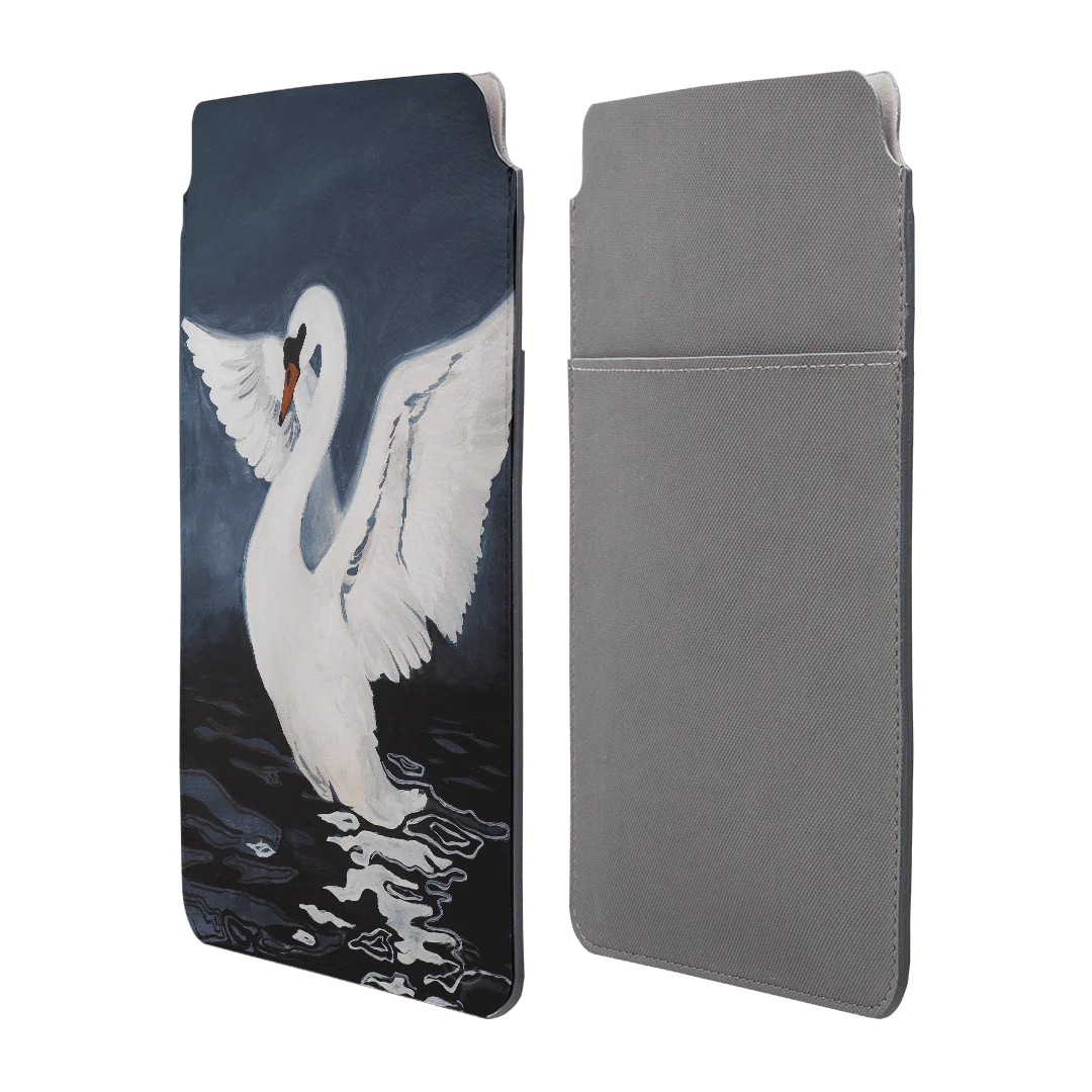 Midnight Swan Laptop & iPad Sleeve - Image 5