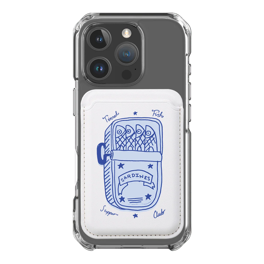 Sardine Social Blue MagSafe Wallet - Image 3