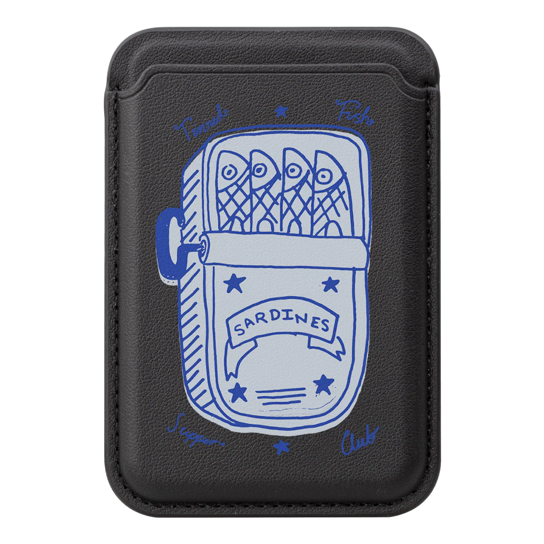 Sardine Social Blue MagSafe Wallet - Image 5